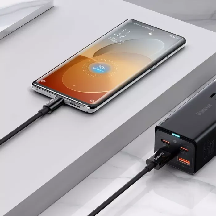 Кабель Baseus Superior Series (SUPERVOOC) Fast Charging Data Type-C 65W (1m)