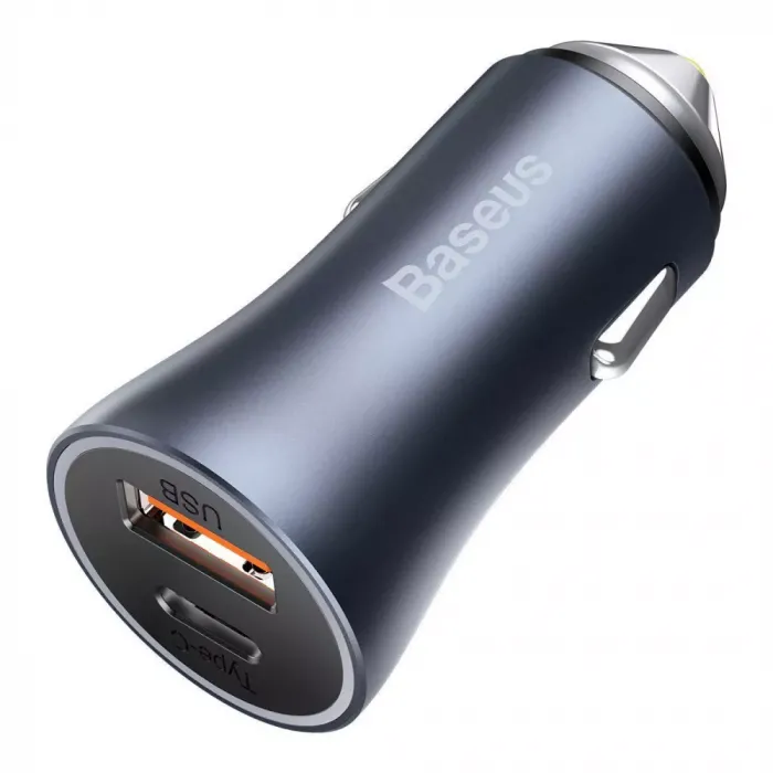АЗП Baseus Golden Contactor Pro 40W USB + Type-C