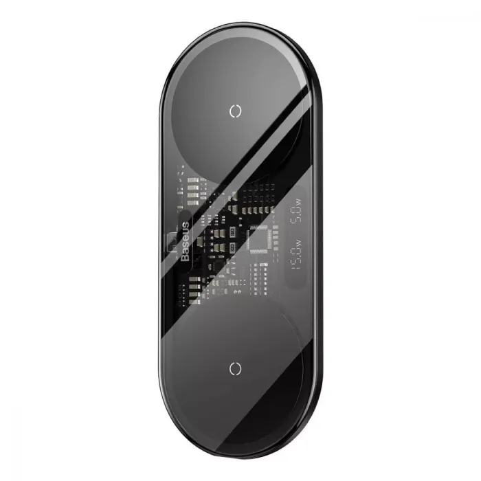 Бездротовий ЗП Baseus Digital LED Display 2in1 20W