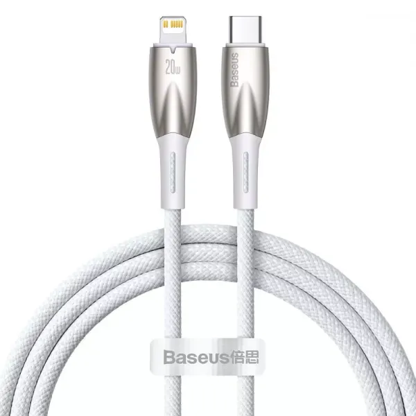 Кабель Baseus Glimmer Series Fast Charging Type-C to Lightning 20W (1m)