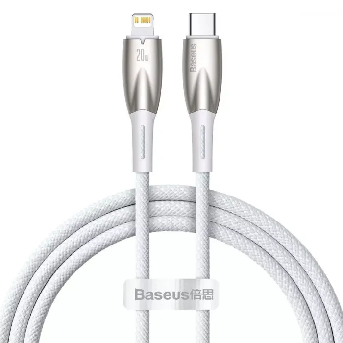 Кабель Baseus Glimmer Series Fast Charging Type-C to Lightning 20W (1m)