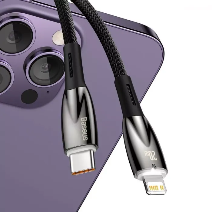 Кабель Baseus Glimmer Series Fast Charging Type-C to Lightning 20W (1m)