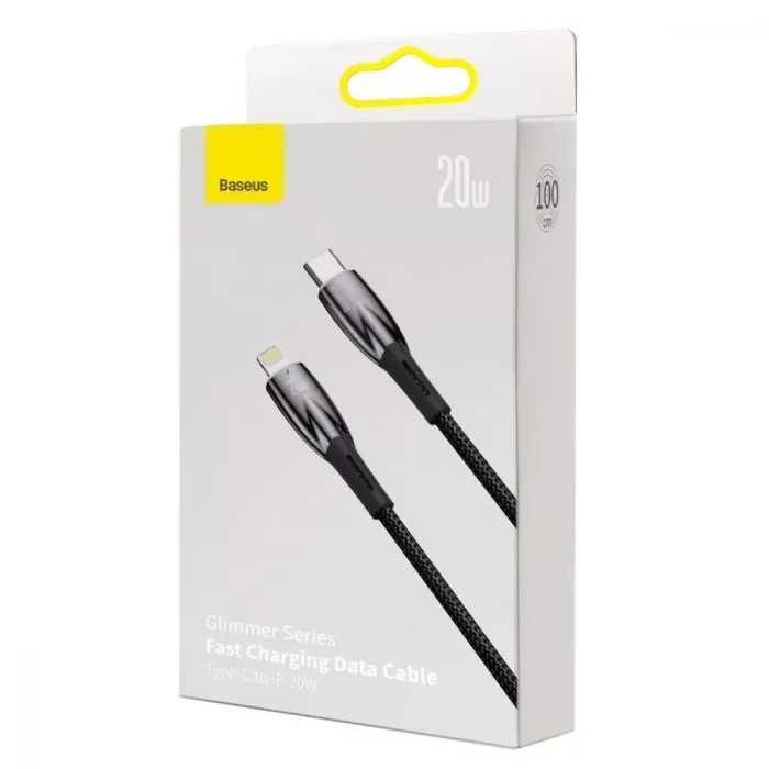 Кабель Baseus Glimmer Series Fast Charging Type-C to Lightning 20W (1m)