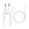 МЗП Baseus Super Silicone Quick Charger 20W (Type-C) + With Cable Type-C to Lightning