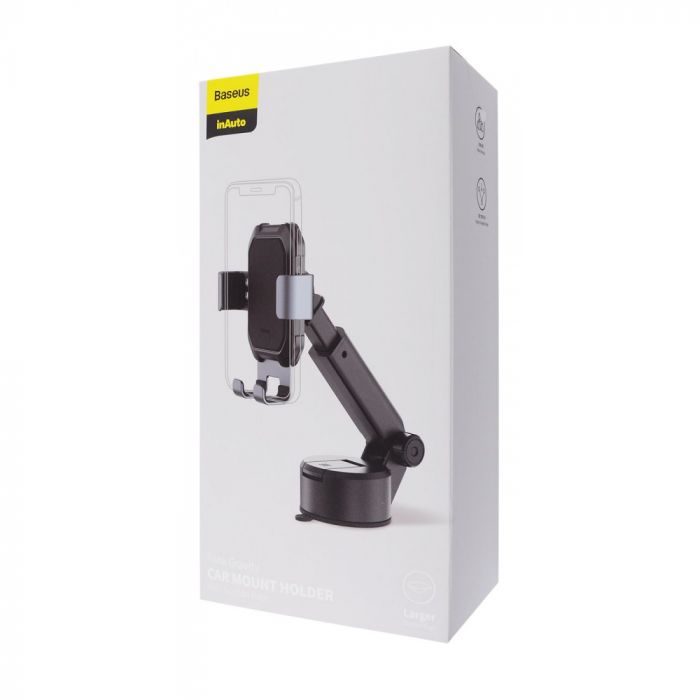 Тримач в машину Baseus Tank Gravity Car Mount With Suction Base