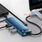 USB-Хаб Baseus Metal Gleam Series 8-in-1 Type-C