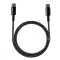 Кабель Baseus Tungsten Gold Fast Charging Type-C to Type-C 100W (1m)