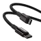 Кабель Baseus Tungsten Gold Fast Charging Type-C to Type-C 100W (1m)