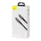 Кабель Baseus Tungsten Gold Fast Charging Type-C to Type-C 100W (1m)