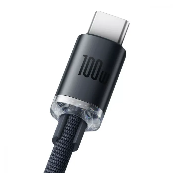 Кабель Baseus Crystal Shine Series Fast Charging Type-C 100W (1.2m)