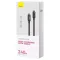 абель Baseus Tungsten Gold Fast Charging Type-C to Type-C 240W (1m)