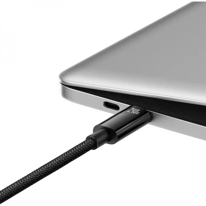абель Baseus Tungsten Gold Fast Charging Type-C to Type-C 240W (1m)
