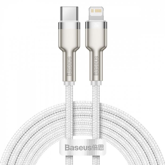 Кабель Baseus Cafule Metal Type-C to Lightning PD 20W (2m)