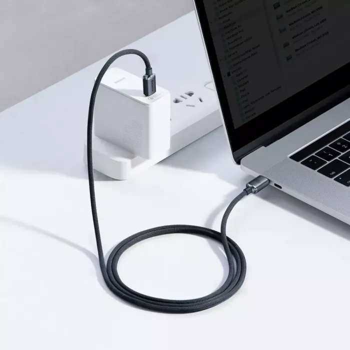 Кабель Baseus Crystal Shine Series Fast Charging Type-C to Type-C 100W (1.2m)