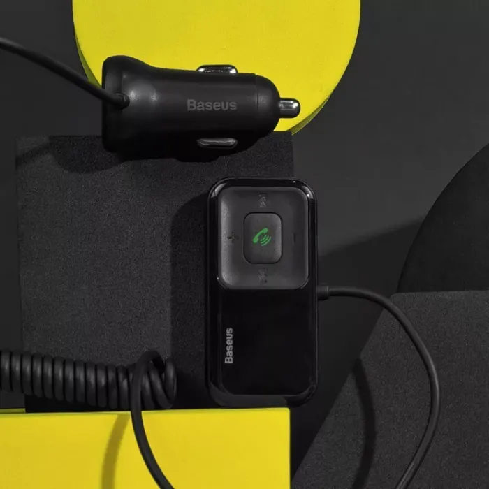 АЗП Baseus FM Launcher S-16 10W 2USB+AUX