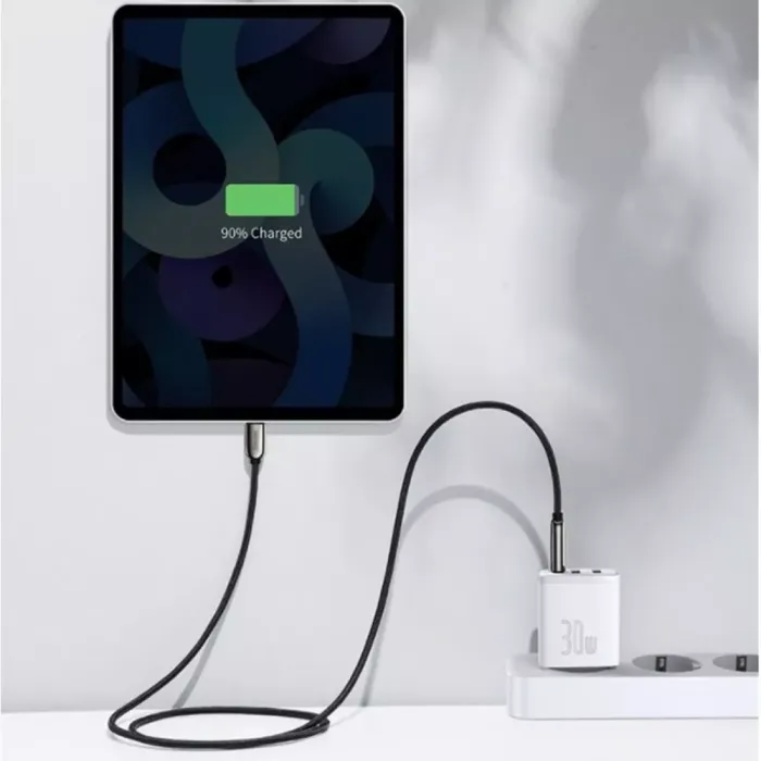 МЗП Baseus Compact Quick Charger 30W QC+ PD (1Type-C + 2USB)