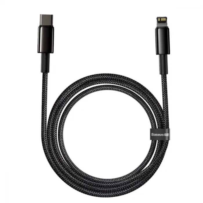 Кабель Baseus Tungsten Gold Type-C to Lightning PD 20W (2m)